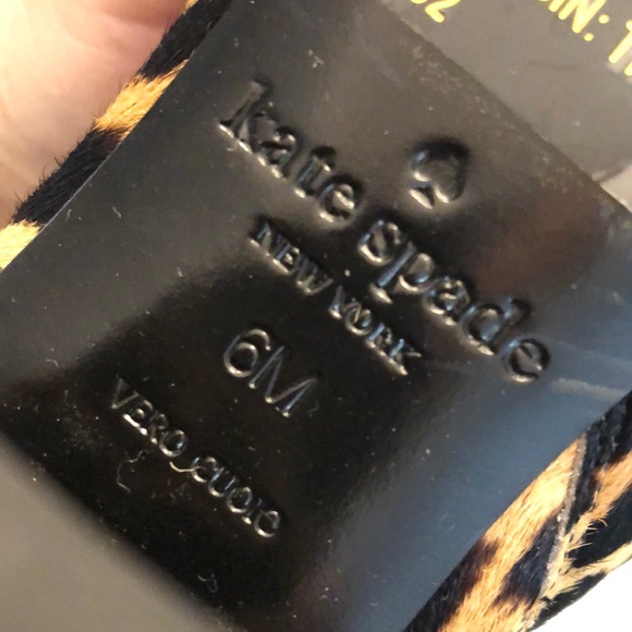 Kate Spade “Holly” Genuine Calf Hair Block Heel Booties, Size 6. Retail $358. - Picture 13 of 16